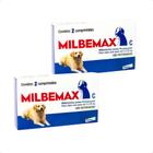 2 Vermifugo Milbemax Para Cães De 5 A 25kg C/ 2 Comprimidos