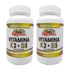 2 Vitamina K2 Mk7 65mcg + Vitamina D3 Colecalciferol 5mcg