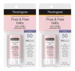 2 X Neutrogena Pure & Free Baby Protetor Solar Mineral Stick