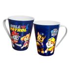 2 Xícaras Caneca Plástica Infantil Patrulha Canina 360ml para Refri Suco Café