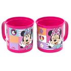 2 Xícaras Plástica Divertida Caneca Infantil da Minnie Rosa