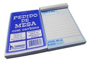 20 Blocos Comanda Pedido De Mesa Cópia C/ Carbono 50x2 - Tamoio