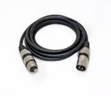 20 Cabo Microfone Dmx Xlr Canon Balanceado 2 Metros