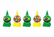 20 Caixinhas CONE para doces Copa do Mundo Brasil