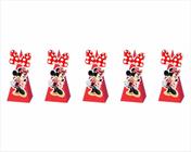 20 Caixinhas CONE para doces minnie vermelha - Produto artesanal