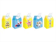 20 Caixinhas MILK para doces Bob Esponja - Produto artesanal