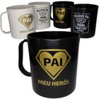 20 Caneca Dia Dos Pais 380ml Xícara Plástica Lembrancinha