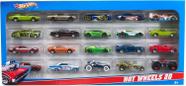 20 Carros Pacotes Hot Wheels Sortidos Mattel H7045