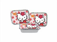 20 Marmitinhas Hello Kitty vermelho