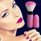 20 pcs profissional maquiagem cosmética roxo blush pincel com