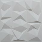 20 Placas de Revestimento 3D Genova PVC Relevo 50x50cm