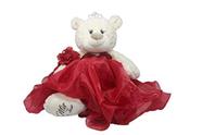 20" Quince Anos Quinceanera Last Doll Teddy Bear com vestido (peça central) ~Borgonha~ B16831-7