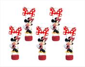 20 tubetes 13cm para doces minnie vermelha - Produto artesanal