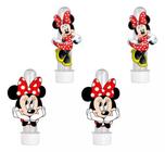 20 Tubetes 3d Personalizado Lembrancinha Minnie Vermelha - Barbara Utilidades