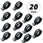 20 Un Abraçadeira 50mm de Borracha Emborrachada METALMATRIX