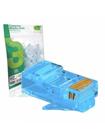 20 Unidades Conector Rj45 Gts Azul