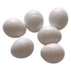 20 x Ovos Indez Branco - Para Tarim Manon e Mandarim - N1 - Unidade - Animalplast