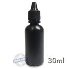 2000 Frasco Plástico 30ml conta gotas Preto - Ref 14808