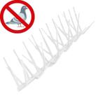 20M Espículas Anti Pombos Espantas Aves Transparente Kit 60 - Plasmoncayo