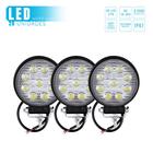 20Un Farol Milha Redondo 09 Led 27W 12/24V Caminhão Trator