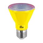 20Un Lampada Led Decorativa Par20 6W Amarelo Bivolt E27 Kian