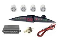 2246 sensor de estacionamento prime prata tech one