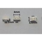 23 Micro Tactil Smd 2x4mm Tablet Gps Mp5 Power E Volume -