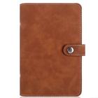 23pcs Macaron Soft Leather Notebook, Diário de Conjunto de Conta Manual