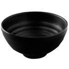 24 Bowl de Melamina Miso Preto 11,3x6cm Servir Ceviche e Shimeji Haus Concept