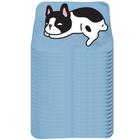 24 Caminhas para Cães e Gatos Dobrável 200 Lavagens 70x50 Azul Antipulgas Quality - Vila Flor