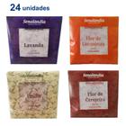 24 Cheirinho Perfumado Aromatizador Gaveta Roupa Lavanda Laranjeira Cerejeira Vanilla 25g - Envio Já