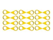 24 Indicador Porca Solta Amarelo Roda Caminhao 3/4 27mm - TOP-AR