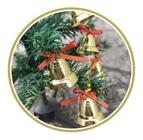24 Mini Sino Decoração Enfeite Natal para Pendurar Árvore