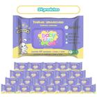 24 Pacotes Toalhas Umedecidas Premium 60Fls Baby Club