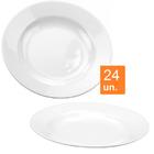 24 Prato Fundo Melamina 25cm Buffet Bares Restaurantes Hotel - Best