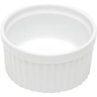 24 Ramekins de Porcelana 155ml Classic Branco Lyor Restaurante Molhos Sobremesas