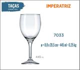 24 Taças Imperatriz 445Ml - Vinho Tinto Rosé Branco Água