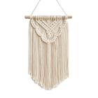 25 *40CM Macarrão Macrame Tecida Tapeçaria Boho Chic Parede Boêmia Pendurada Em Casa Decoração artesanal Algodão Corda Tecida Decoração de Sala de Arte Interior Tapeçarias Decorativas