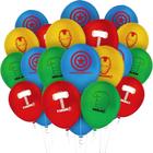 25 Balões Bexigas 9" decoração festas Vingadores completa