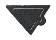 25 Base Laminada para Doces Triangular Fatia Nº6 Premium