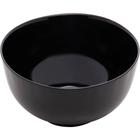 25 Cumbucas Restaurante Vidro Opalino 700ml Diwali Black Lyor Bowl para Servir