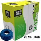 25 Metros de Cabo Rede Lan Utp Cat5e Furukawa Sohoplus U/UTP