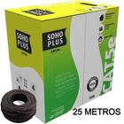 25 Metros de Cabo Rede Lan Utp Cat5e Furukawa Sohoplus U/UTP