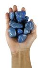 250 Grs Quartzo Azul Pedra Rolada Semi Preciosas A Grande