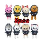 25cm Kpop Dos Desenhos Animados Animal De Pelúcia Boneca Brinquedos Kawaii Jyp Chaveiro Pingente