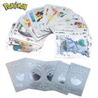 27 Cartas de Pokemon Prata Cartinhas Deck Cards