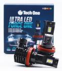 2929 ultra led force one 12v 8000k h8 h9 h11 h16 "cachimbo" tech one