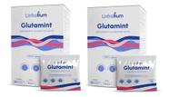 2cx Glutamint 100% L-glutamina Em Pó 30 Sachês 5g Linhahum