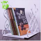 2PCS Iron Art Creative Retro Bookends, Students Reading