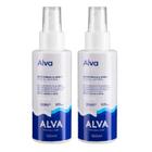 2Un Alva Desodorante Spray Cristal Sem Perfume C/ 120ml Cada